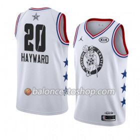 Camiseta Hombre NBA Boston Celtics Gordon Hayward 20 2019 All-Star Jordan Brand Blanco Swingman
